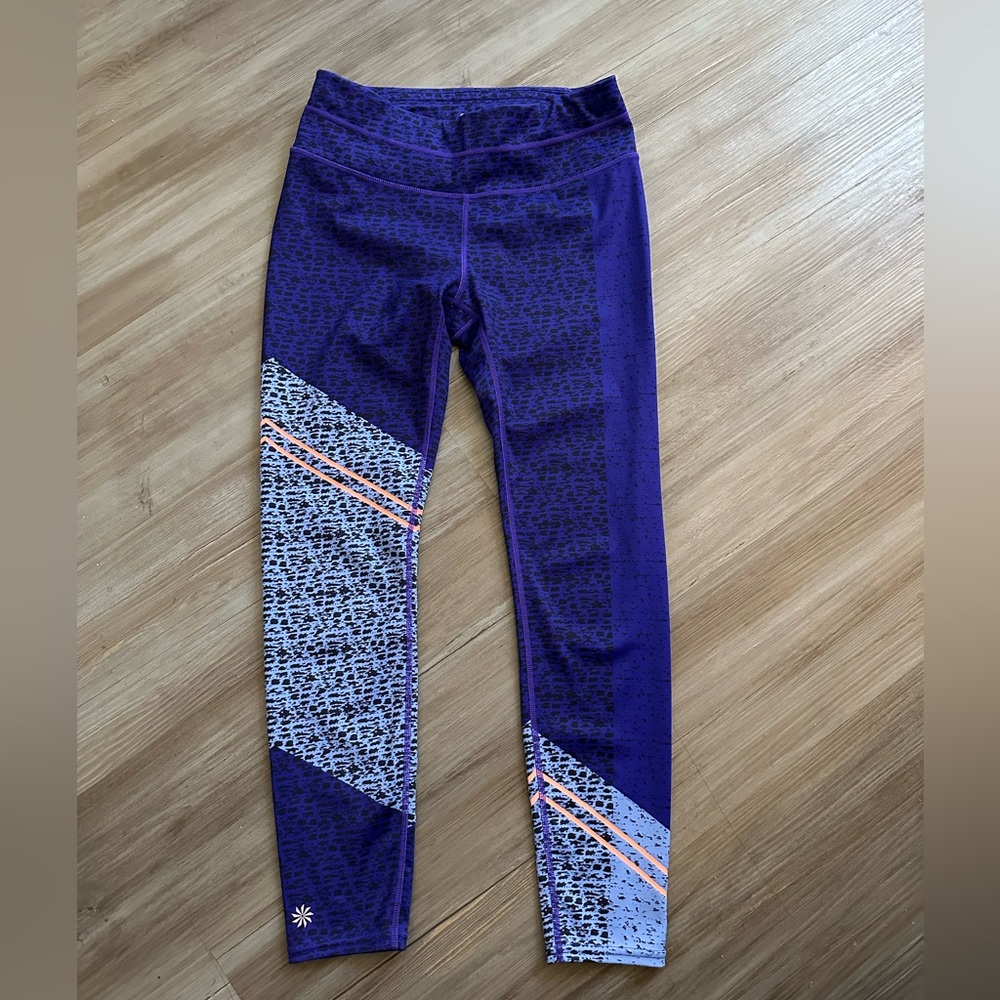Athleta‎ Asym Camo Sonar 7/8 tight